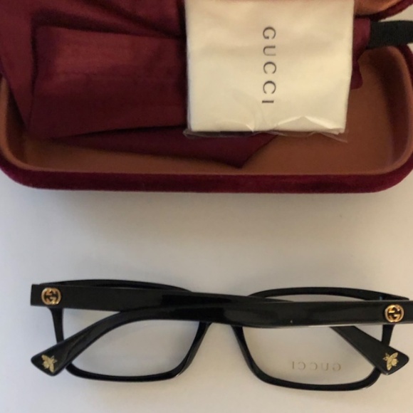 Gucci GG0168O Unisex Rectangular Eyeglasses main image 8
